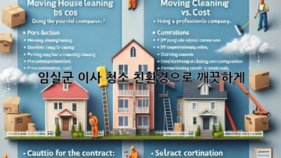 임실군 이사 청소: 친환경으로 깨끗하게! ✨